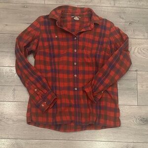 Warm flannel shirt